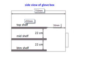 Vacuum Technology - Glove Box - Custom Shelf